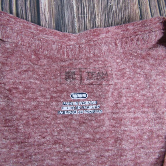 Arizona Cardinals Shirt Womens Medium Red NFL Football V Neck Tee Tri Blend Logo - Picture 2 of 5